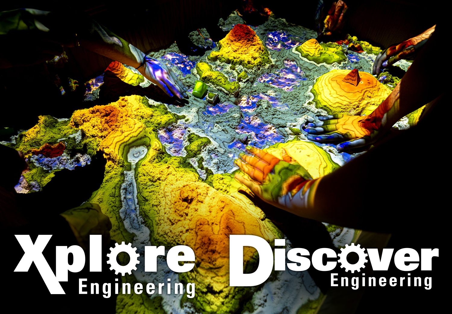 Xplore and Discover engineering graphic